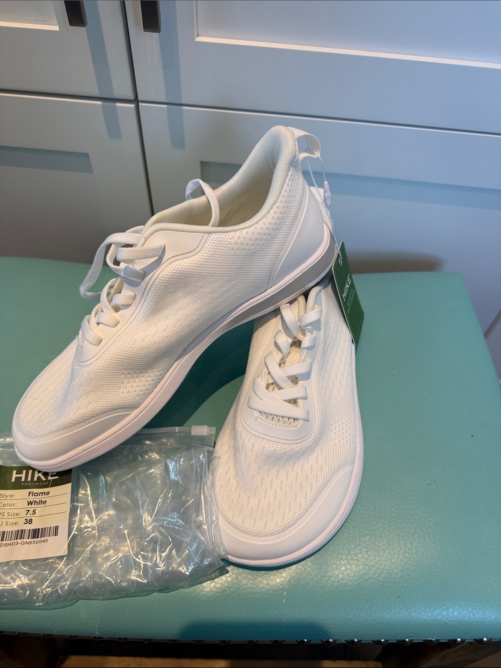 Hike Flame Women's White Athletic Lace-Up Trainers